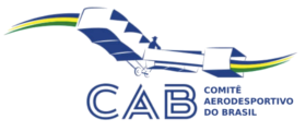 Institucional Logomarca clara do CAB Comitê Aerodesportivo do Brasil